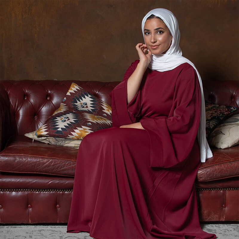 Abaya Dubai Turkije Moslim Mode Hijab Jurk Islam Kleding Afrikaanse Maxi Jurken Voor Vrouwen
