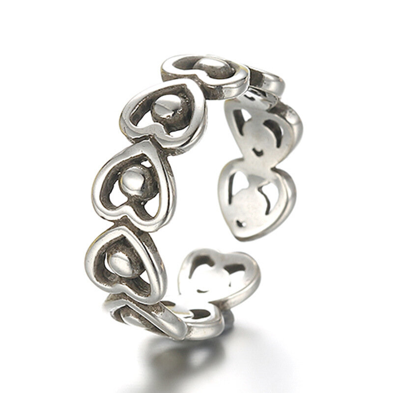 Anel de prata banhado a prata anel de prata anel de prata tailandês anel de prata anel anel de anel anel anel de prata antigo banhado a prata