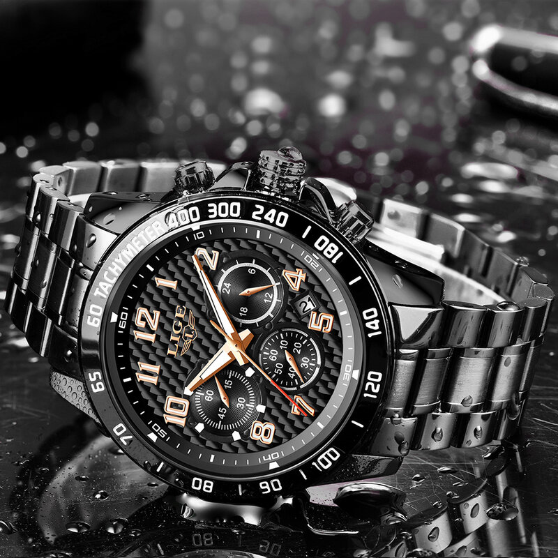 Luik 2020 Nieuwe Aankomst Mannen Horloge Top Luxury Brand Sport Horloges Mens Chronograph Quartz Horloge Datum Man Relogio Masculino