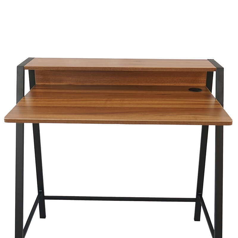 Modern Simple Design Two Tiers Computer Desk Coffee