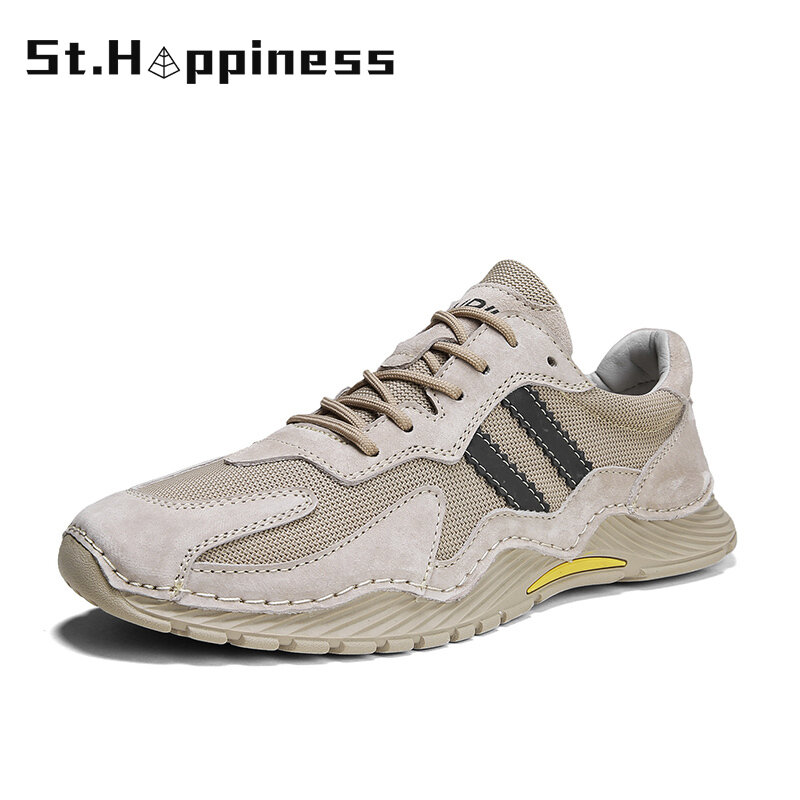 2021 New Summer Men Sneakers Fashion Mesh Casual Sneakers Outdoor Slip-On Walking Shoes Lightweight Soft Sports Shoes Big Size