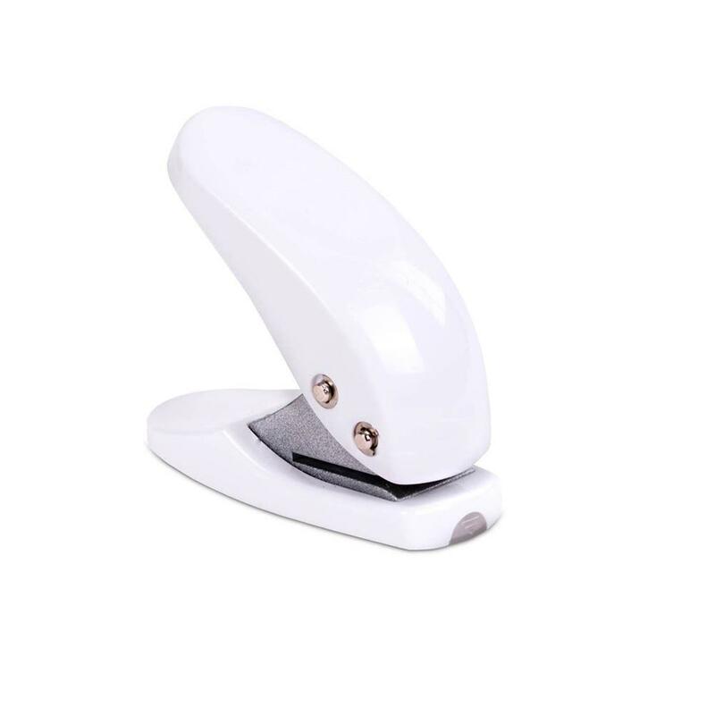 DeLi 1 Pc Mini Card Paper Hole Puncher Craft Circle Pattern Scrapbooking Hole Puncher Office Hand Punch Paper Hole Statione Q2P0