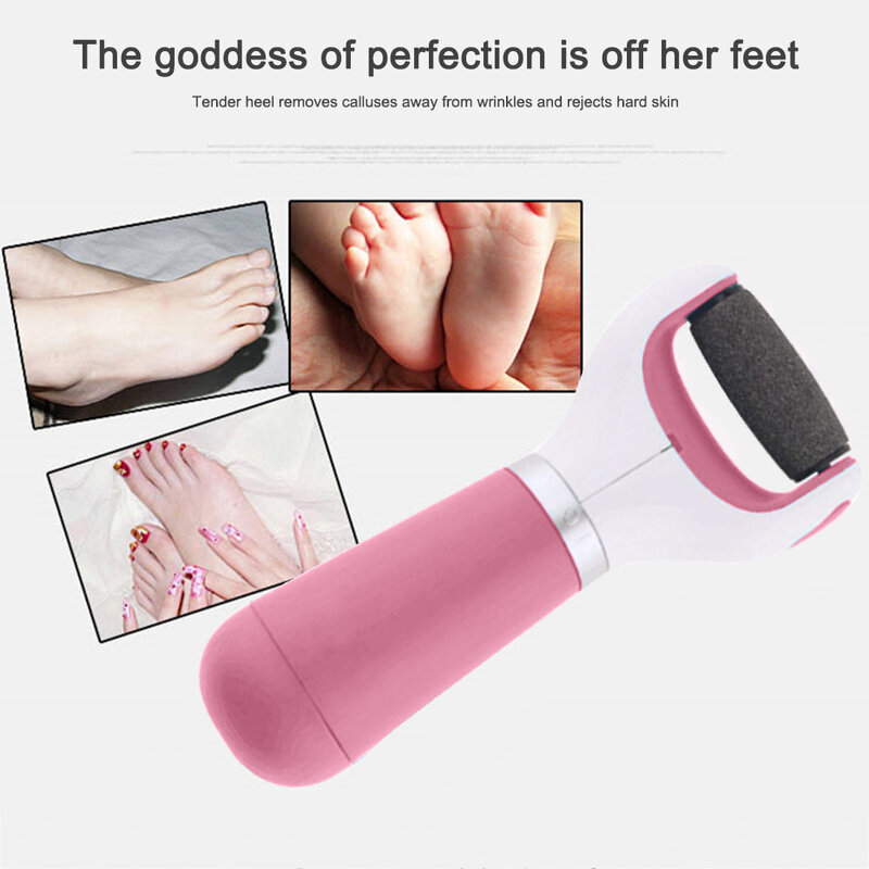 Multifunction Electric Remove Calluses Hardness Dead Skin Heels Grinding Pedicure Foot Grinder Pedicure Bathroom Products instoc