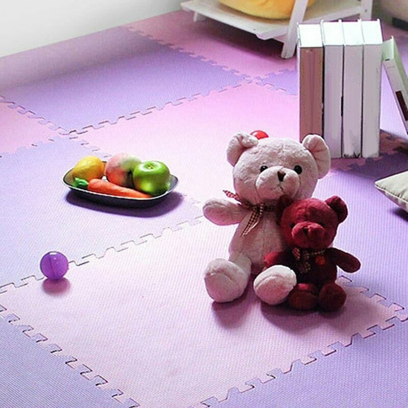 Nowy 30*30CM mata dziecięca akademik piankowa mata podłogowa z tworzywa sztucznego sypialnia tatami mozaika puzzle mata mata do zabawy dla dzieci