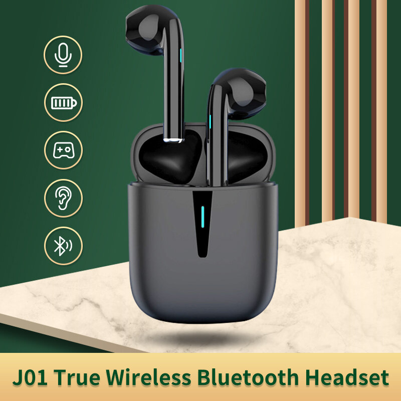 Auriculares TWS inalámbricos por Bluetooth 5,0, auriculares con Supergraves HD estéreo para videojuegos, micrófono incorporado, PK i7s, i9s, i12, i90000 Pro