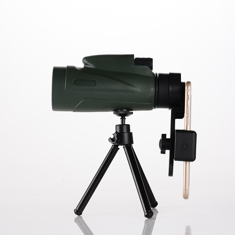 Hd escopo telescópio astronômico 12x50 telescópio monocular zoom binocular para acampamento ao ar livre caminhadas caça