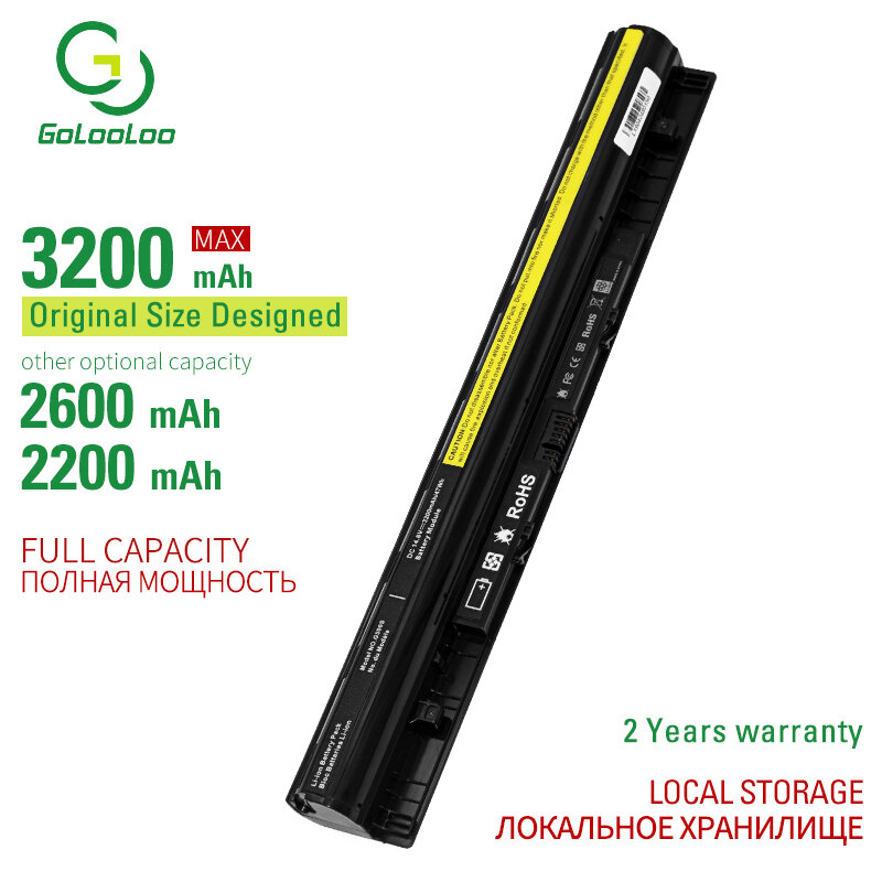 3200MAh 4 Sel L12L4A02 L12S4E01 Baterai Baru untuk Lenovo Z40 Z50 G40-45 G50-30 G50-70 G50-75 G50-80 G400S G500S L12M4E01 l12M4A02