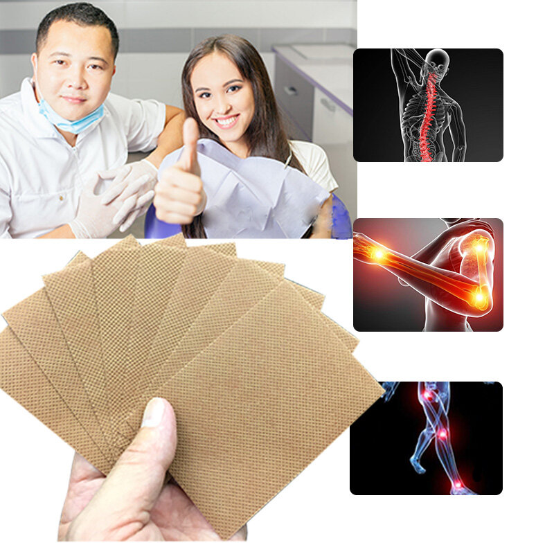 8pcs Medical Tiger Balm Joint Pain Patch Killer Body Back Relax Neck Back Body Pain Relaxation Pain Plaster