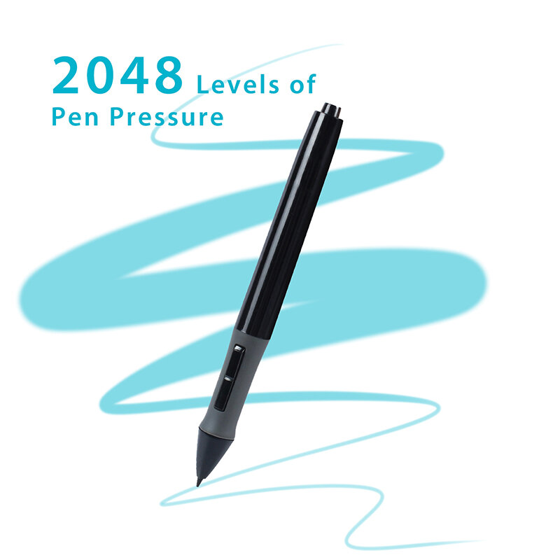 قلم رسم بياني لاستبدال البطارية قلم لأقراص هيوين أوجي فونتوس غاومون فيكو ليجينغ (بدون بطارية AAA)