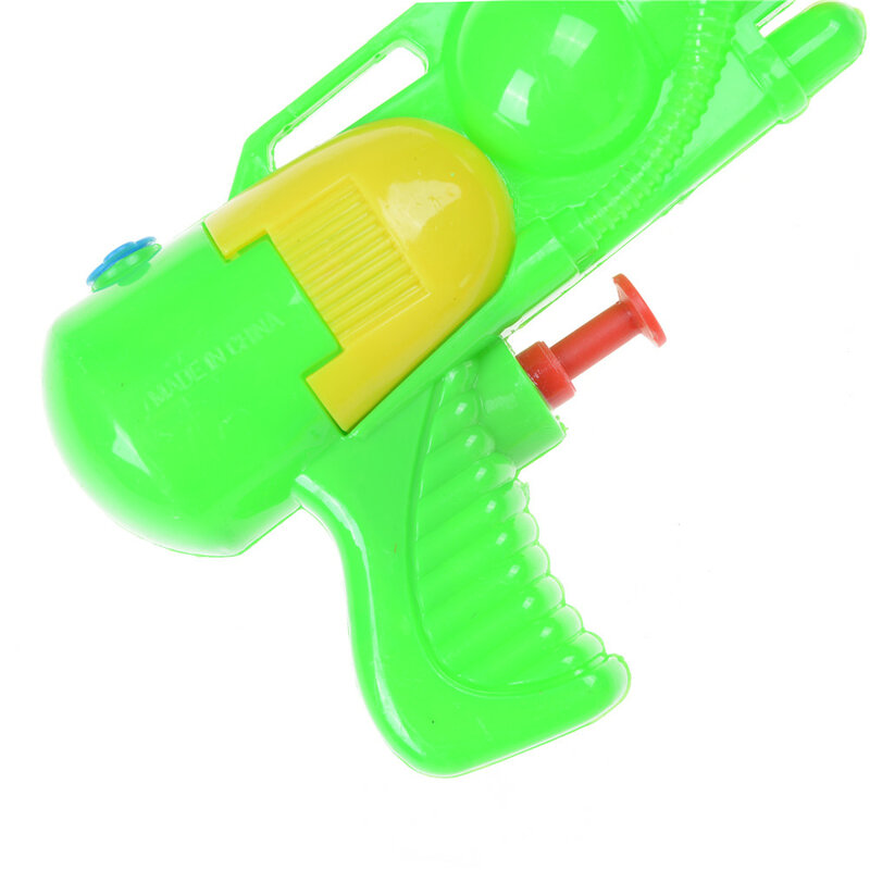 Brinquedo com pistola de água de plástico para crianças, brinquedo com esguicho para água, jogo de rega para festa na praia e praia (cor aleatória), 1 peça