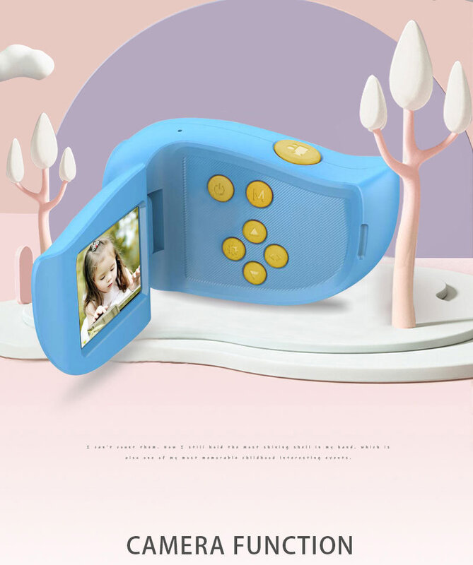 grabadora de vídeo y foto de juguete DV con pantalla TFT de 2,0 pulgadas videocámara de 8MP para regalo de niños Cámara de vídeo Digital Full HD para niños 1080P 