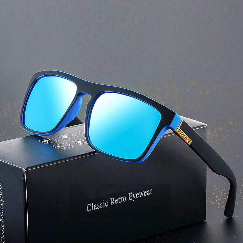 2021แว่นตากันแดด Polarized ผู้ชายขับรถดวงอาทิตย์แว่นตาชายสำหรับชาย Retro ราคาถูกผู้หญิงยี่ห้อ Designer UV400 Gafas