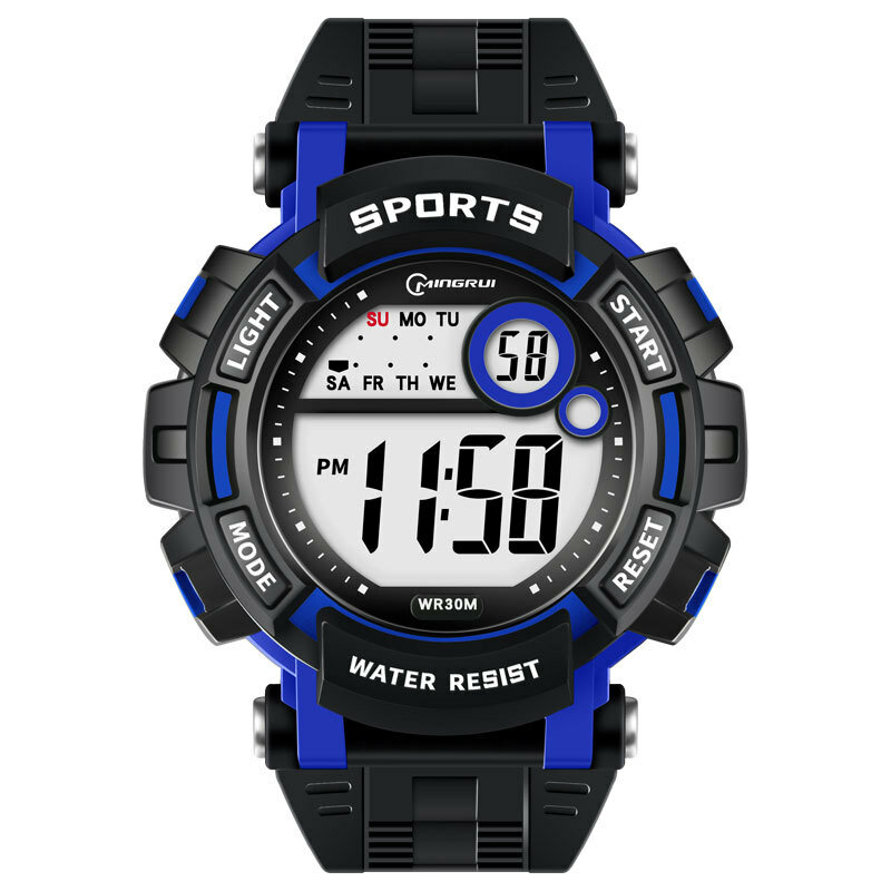 Military Sports Watches Children Watch Waterproof LED Timepiece Alarm Wristwatch Electronic Clock Digital Watches Kids Relogio
