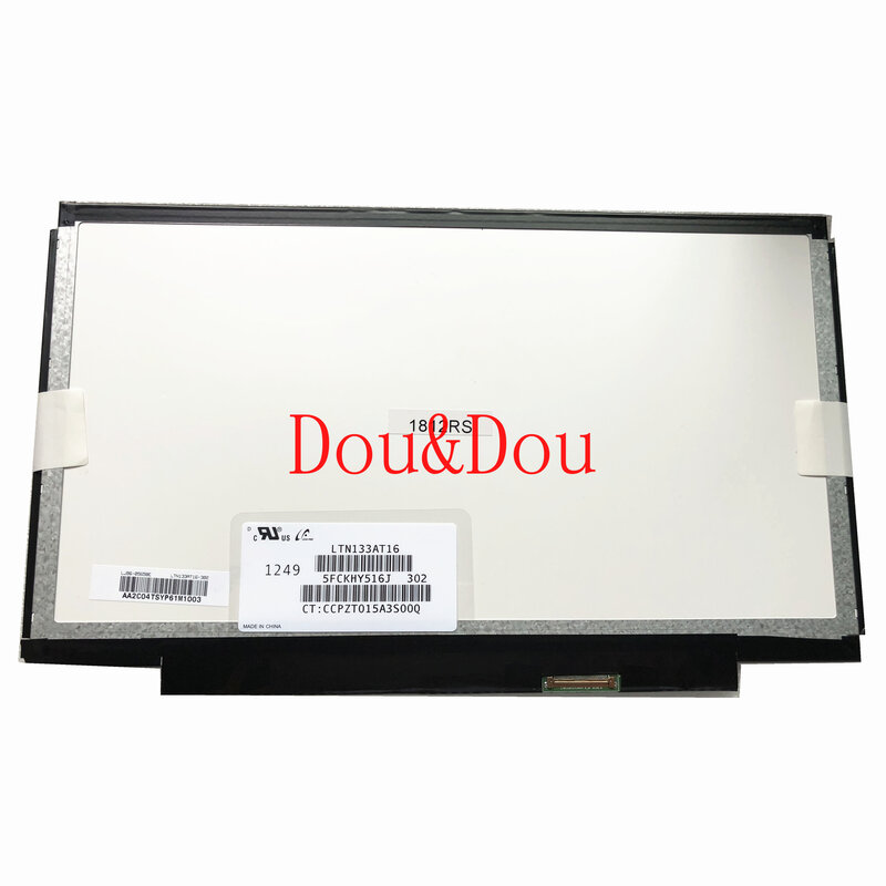 Écran LCD pour ordinateur portable, LTN133AT16-302/302/13.3 pouces, 1366x768