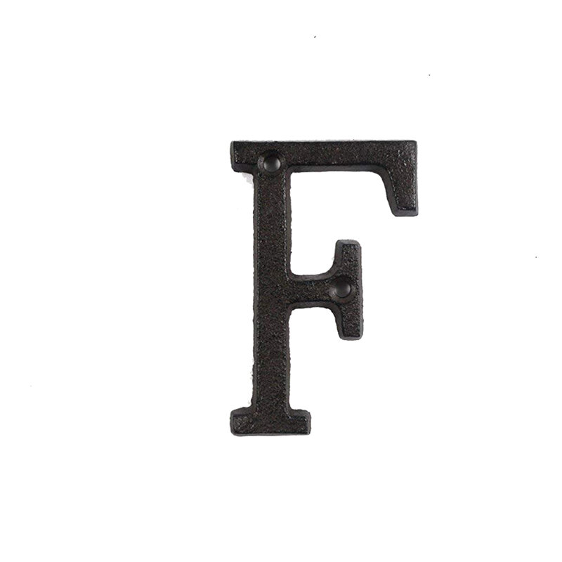 Letras de Metal números decoración de hierro fundido signo de la casa solar de la pared de café pared MD7
