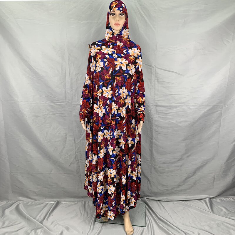 Abaya – robe longue à capuche pour femmes musulmanes, ensemble 1 pièce, Hijab, Kaftan, vêtements de prière islamique, arabie saoudite, dubaï
