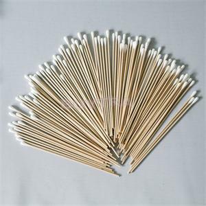 100pcs 15cm Wood Cotton Head Health Cotton Swab Stick Makeup Cosmetics Ear Clean Jewelry Clean Buds Tip For Medical