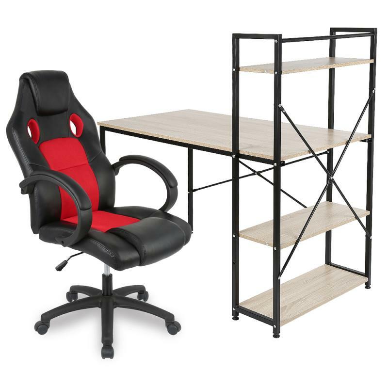 Sedia girevole da ufficio a 360 ° di alta qualità sedia da Computer professionale in pelle PU con poltrona sollevabile sedia da gioco per casa HWC