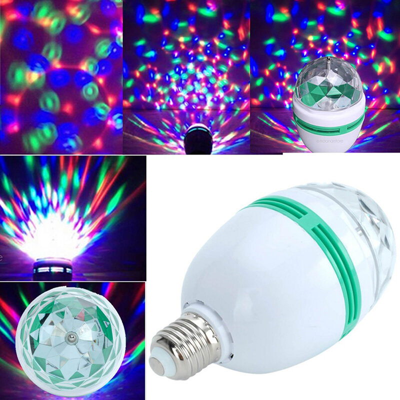 New LED Disco Stage Lights DJ Disco Ball Sound Activated Laser Projector Romantic Effect Lamp Light Music Christmas Party Light