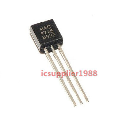 MAC97A6G MAC97A6 0.6A 400V TO-92 100pcs (made in china) cina di chip