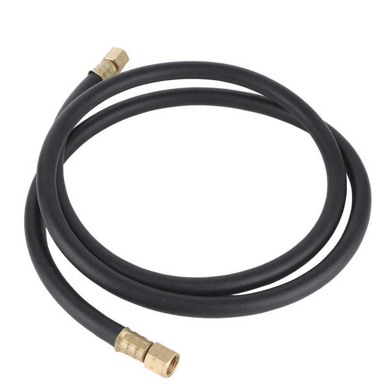 Wheel Gear Round Handlebar Grip 4.9ft Gas Hose Rubber MIG/MAG Connection Cable with /4 Thread for Compressed Air Nitrogen