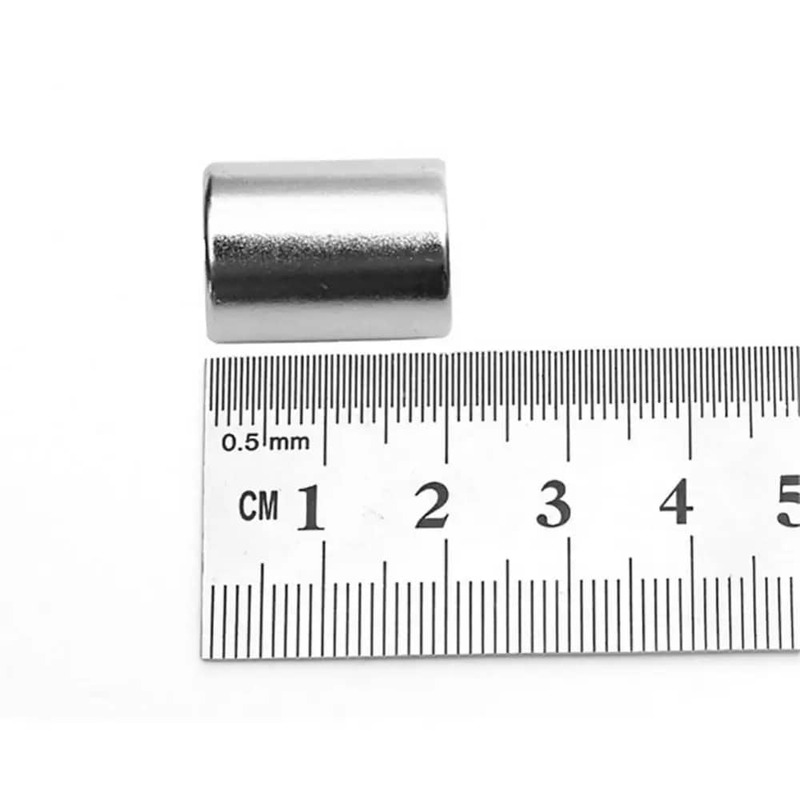 Cilindro multiuso 15x20mm N52 magnetismo Super forte NdFeB magnete per terre Rare artigianato per frigorifero per macchine elettriche