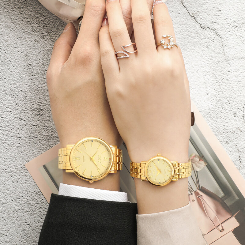 Orologio da coppia 2021 orologi da uomo orologio al quarzo da amante di lusso delle migliori marche orologio da donna abito da donna orologio da polso moda Casual