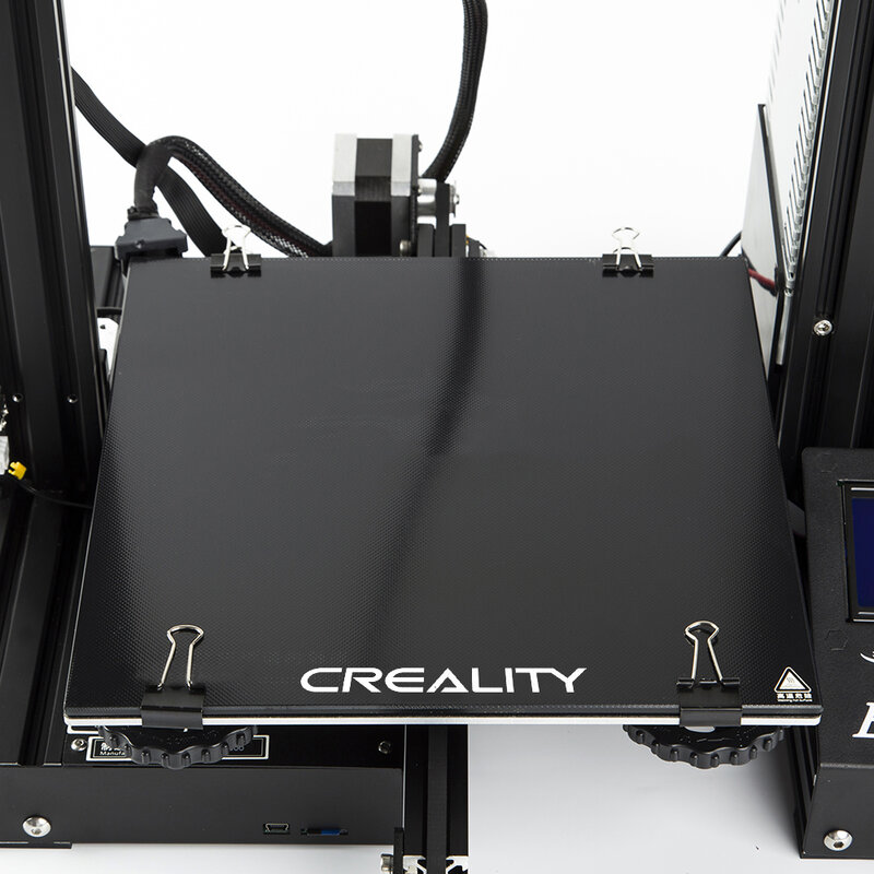 3D Ender 3 3D Printer Kaca Ultrabase Ranjang Hangat Membangun Permukaan Kaca Piring untuk Ender-3/Ender-3 Pro Hot Bed 235x235mm