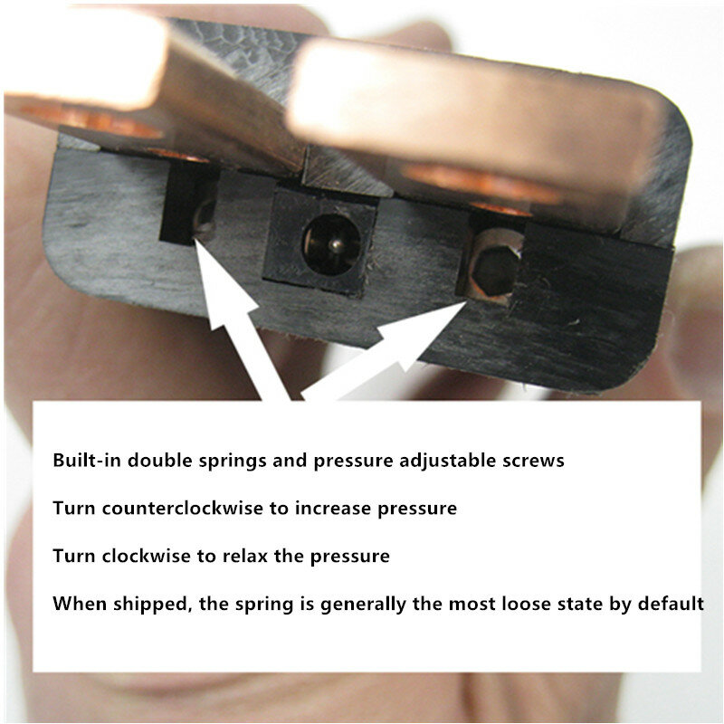 Penna per saldatura a punti in rame All-in-one Rhino S3 molla integrata, pressione regolabile, penna per saldatura a punti portatile