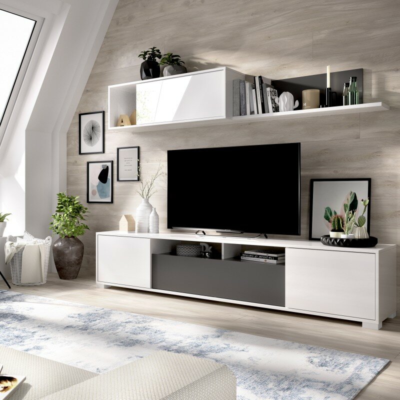 Mobília da sala de estar modelo kyoto aekit móveis para casa barata