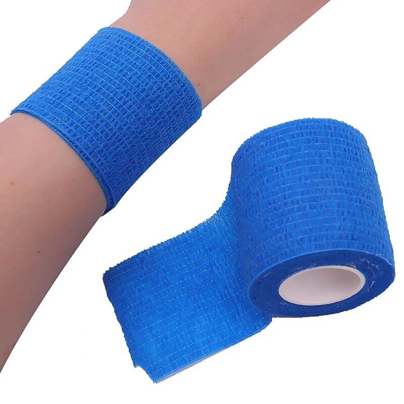 Selbst-Adhesive Elastische Bandage Sport Fitness Waterdicht Band Elastische Zelfklevende Wrap Spier Bänder Medische