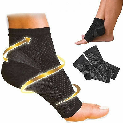 Heiße Art Und Weise Männer Socke Frauen Fuß Engel Kompression 1 zu 4 HÜLSE Plantarfasziitis Anti Müdigkeit (S/M/L/XL) unisex Socken