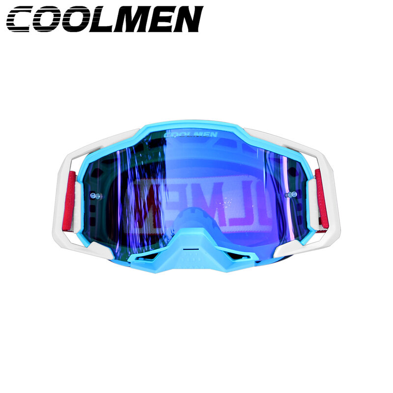 Lunettes de Motocross Anti-UV coupe-vent MX ATV vtt, lunettes de Ski en plein air, accessoires pour casques de Moto