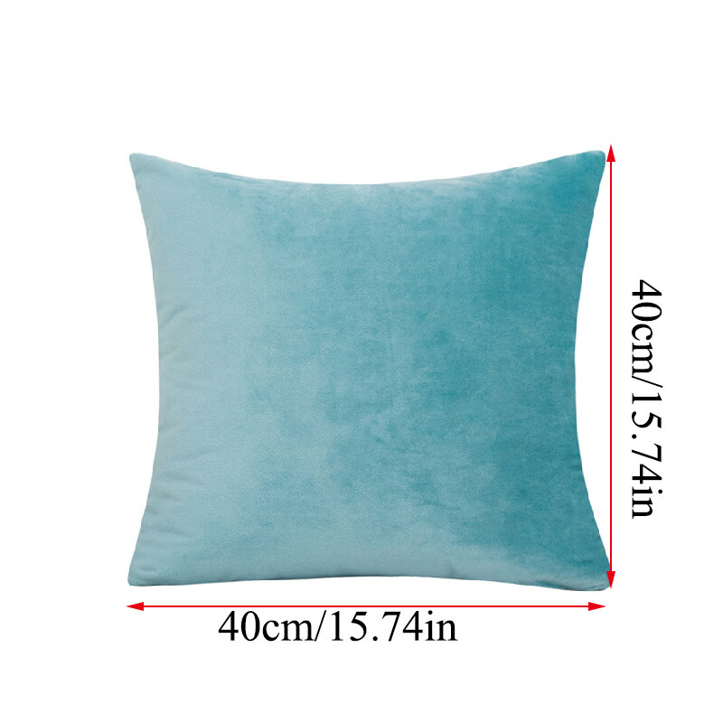 Luxury Velvet Cushion Cover Pillow Cover Pillowcase Green Yellow Pink Blue Home Decorative Sofa Throw Pillows Cover