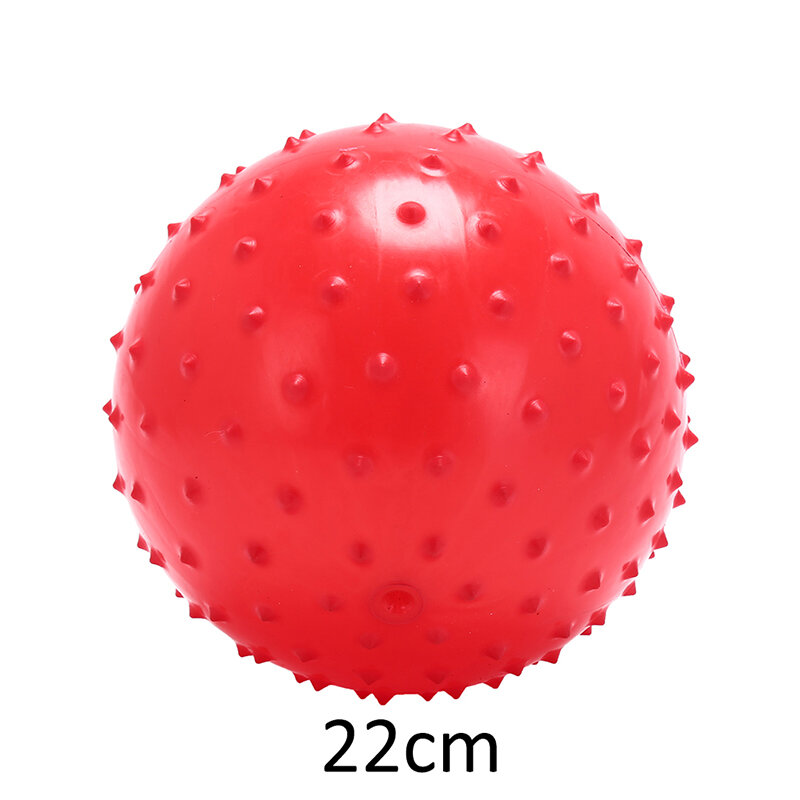 1 Pcs 22cm Funny Massage Baby Soft Ball Sensory Beach Game Inflatable Ball Toy Interesting  Kids Children Toy