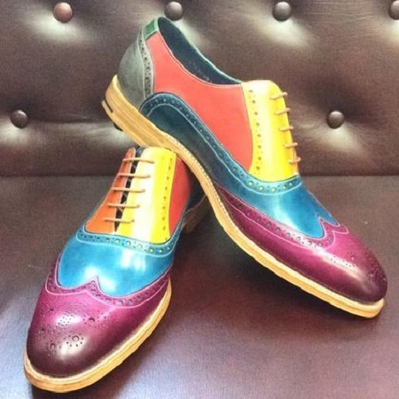Модные мужские туфли на низком каблуке кеды из искусственной кожи с круглым носком новая индивидуальная Мужская обувь KE624 для весны и осени