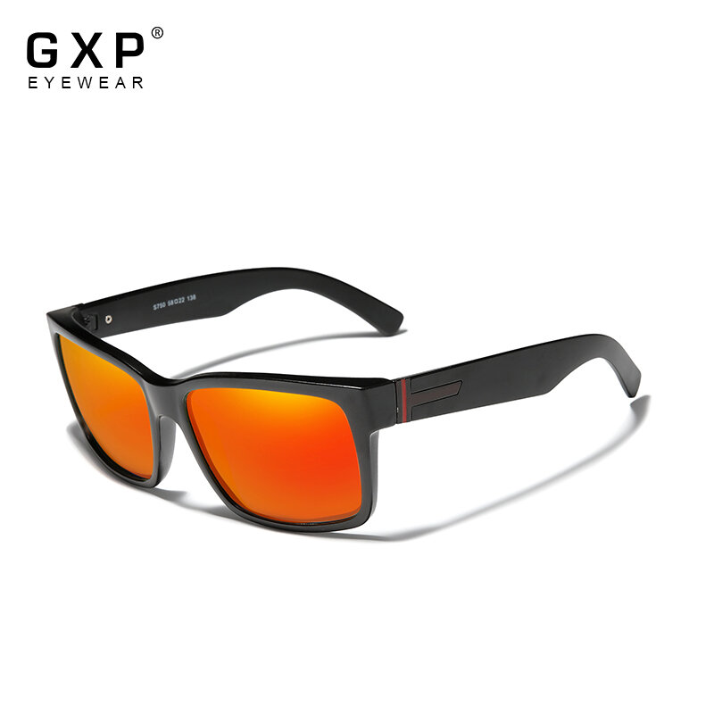 Солнцезащитные очки GXP поляризационные для мужчин и женщин, зеркальные солнечные, для спорта, доступны в 9 цветах
