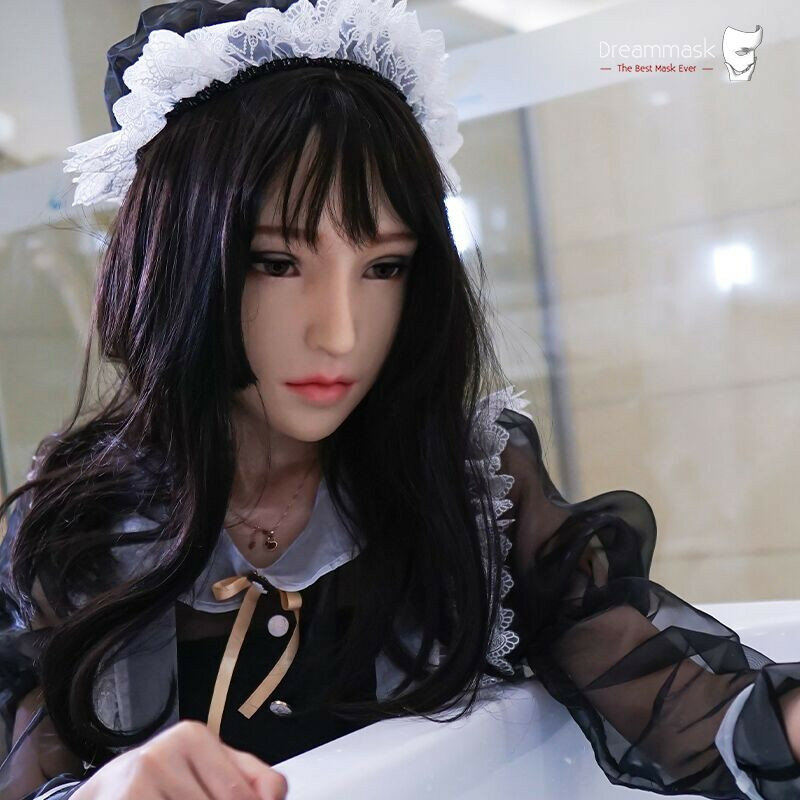 Sexy Party Masquerade Realistic Skin Doll Mask Female Latex Beauty Face Mask Cosplay Transgender Crossdress Shemale Mask Adults