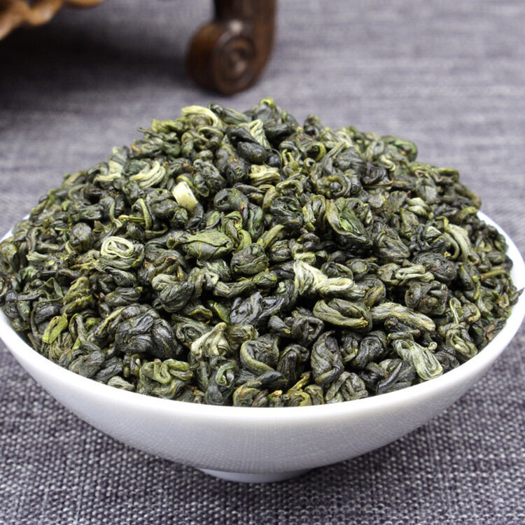 Освежающий Китайский органический зеленый чай для похудения YunWu Bi Luo Chun