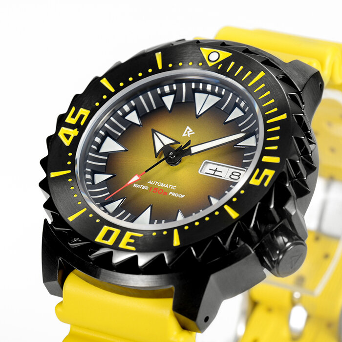 Retangula-メンズ自動巻き時計,防水機械式時計,ダイヤモンドまたはシルバーカラー,150m