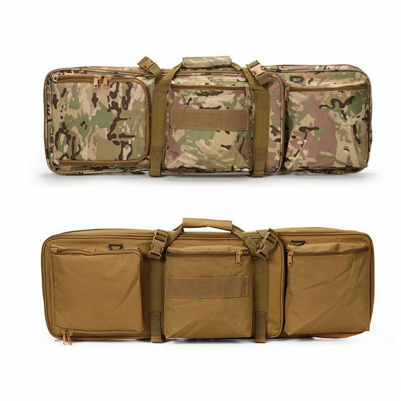Bolsa de Rifle militar de nailon, bolsa de transporte de pistola Airsoft de 1000D, 85cm, bolsa táctica de caza para acampar, equipo de protección, juego de guerra con correa