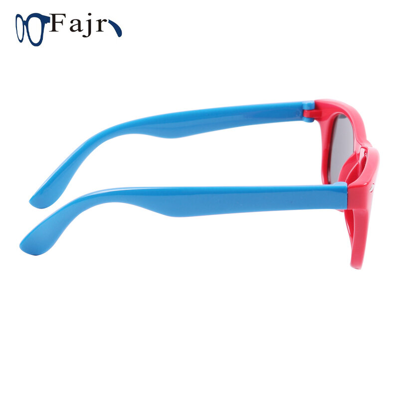 เด็กแว่นตากันแดด Polaroid Kids Sun แว่นตารถสแควร์แว่นตาชายกีฬาสี Shade Girls เลนส์ป้องกันรังสี UV