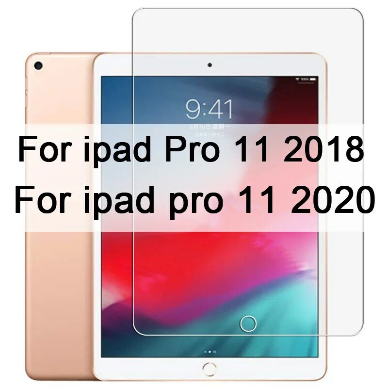 9H 강화 유리 iPad 10.2 인치 2019 2.5D 전체 커버 화면 보호기 iPad 프로 11 공기 2 3 미니 5 4 3 2 2017 2021 유리