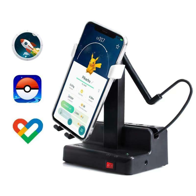 Agitador de teléfono USB para Pokemon Go, Google Fit Ant Forest, Wechat, soporte automático para móvil, podómetro 5000- 15000, paso/hora