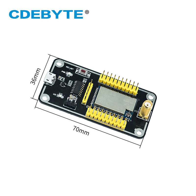 Placa de prueba USB ASR6505, módulo Soc a TTL LoRaWan LoRa, E78-400TBL-01A