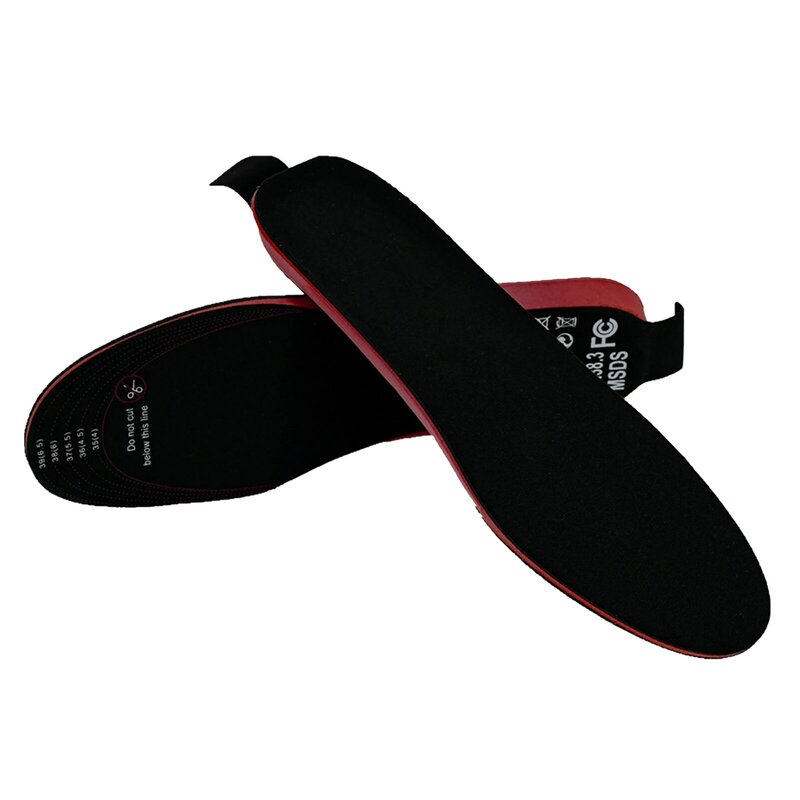 Solette per scarpe riscaldate USB telecomando 4.2V 2100MA solette riscaldanti solette riscaldate elettriche ricaricabili tappetino per calzini caldo