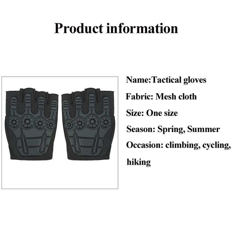 Армейские военные тактические перчатки с полупальцами, мужские защитные перчатки для страйкбола, велосипеда, стрельбы, вождения, мужские камуфляжные автомобильные перчатки