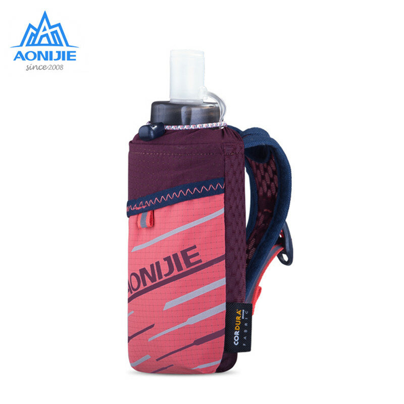 AONIJIE-portabotellas de mano para botella de agua, bolsa de hidratación ligera, agarre rápido, bolsa de almacenamiento