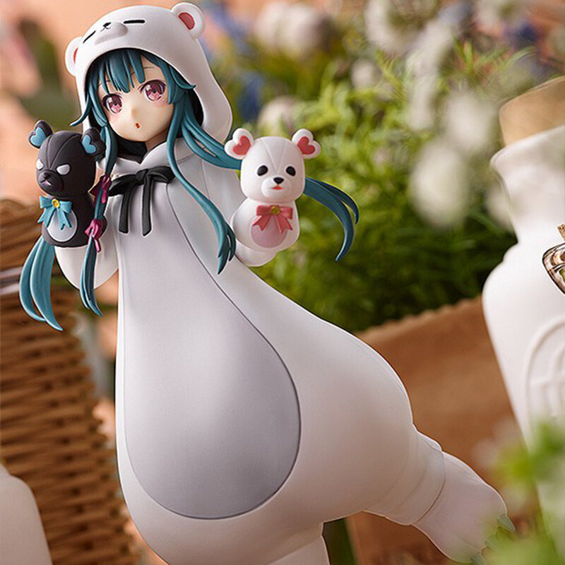 Parata Pop-Up originale Anime Kuma Kuma Kuma Bear White Kuma Ver. Yuna PVC Action Figure Hentai Anime Kawaii Model Toys Gift