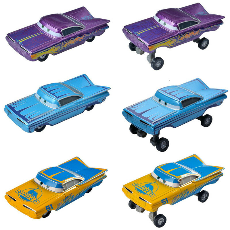 Disney Pixar Cars 3-Coche de juguete para niños, vehículo de aleación de Metal, Rayo McQueen, Raymond Jackson Storm Ramirez, regalo de cumpleaños